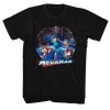 American Classics Men's Mega Man Megaman Collage Lightweight Tee