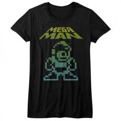 American Classics New Women's Mega Man Mega Pixel Tee
