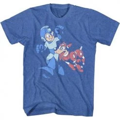 American Classics Men's Mega Man Lets Goooo Lightweight Tee