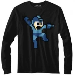American Classics Men's Mega Man Jumpman Long Sleeve