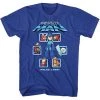American Classics Men's Mega Man Mm1 Select Screen Remix Lightweight Tee New