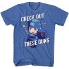 American Classics Men's Mega Man Check It Out Lightweight Tee