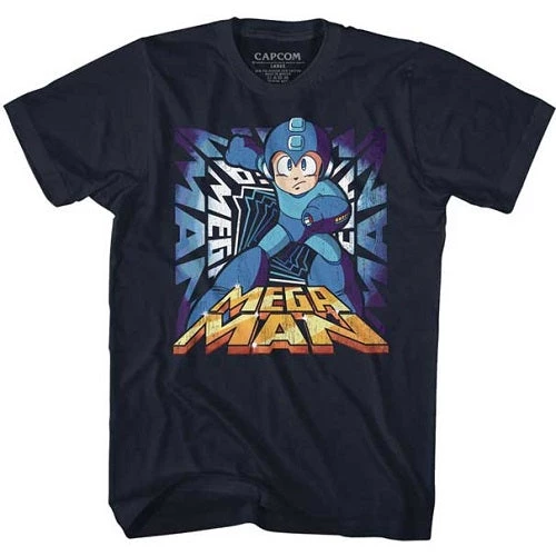 American Classics New Men's Mega Man Megaman Tee 1 American Classics New Men's Mega Man Megaman Tee