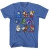 American Classics Men's Mega Man The Cast Tee