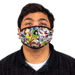 Bioworld New Looney Tunes 3 Pack Adjustable Face Covers