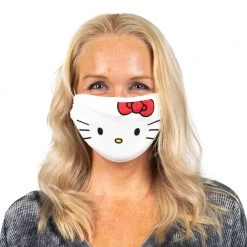 Bioworld Sanrio Hello Kitty 3 Pack Adjustable Face Covers New 11 Bioworld Sanrio Hello Kitty 3 Pack Adjustable Face Covers New