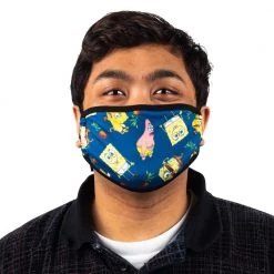 Bioworld Nickelodeon Spongebob 3 Pack Adjustable Face Covers 10 Bioworld Nickelodeon Spongebob 3 Pack Adjustable Face Covers