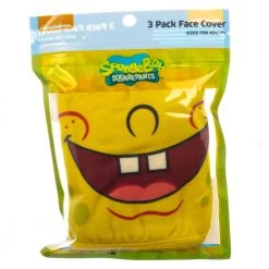 Bioworld Nickelodeon Spongebob 3 Pack Adjustable Face Covers 15 Bioworld Nickelodeon Spongebob 3 Pack Adjustable Face Covers