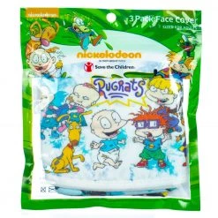 Bioworld New Nickelodeon Rugrats 3 Pack Adjustable Face Covers