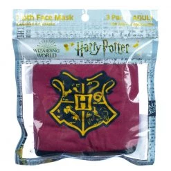 Bioworld New Harry Potter 3 Pack Adjustable Face Covers