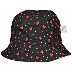 Concept One Disney Minnie Mouse Solid And AOP Reversible Bucket Hat New