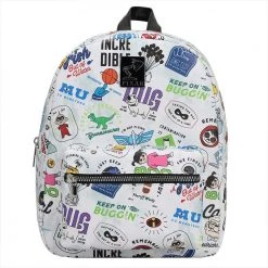 Bioworld Disney Pixar Icon Toss AOP Print Mini Backpack