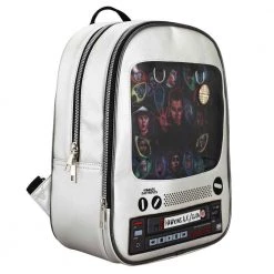 Bioworld Stranger Things Retro Tv Ita Clear Pocket Mini Backpack