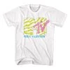 American Classics New Men's MTV Neon Zebra Logo Tee