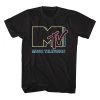 American Classics Men's MTV Neon Sign Logo Tee New