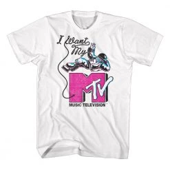 American Classics Men's MTV I Want My Astronaut Tee