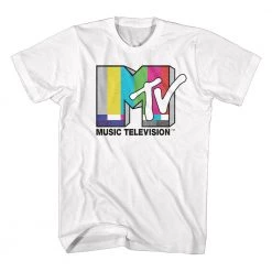 American Classics New Men's MTV Test Card Logo Tee