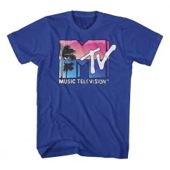 American Classics New Men's MTV Beach Logo Tee