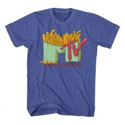 American Classics Men's MTV French Fries Logo Tee New