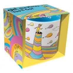 Bioworld Dr. Seuss Oh The Places You'll Go 12 Oz. Ceramic Mug