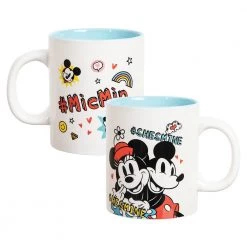 Bioworld Disney Mickey & Minnie 16 Oz. Ceramic Mug New