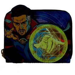 Loungefly Marvel Dr. Strange Multiverse Ziparound Wallet