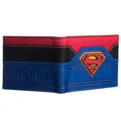 Bioworld DC Comics Superman Mixed Material Bi-Fold Wallet
