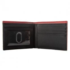 Bioworld New Nintendo Nes Controller Mixed Material Bi-Fold Wallet With Rfid Protection