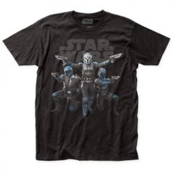 Impact Men's Star Wars The Mandalorian Nite Owls Tee New