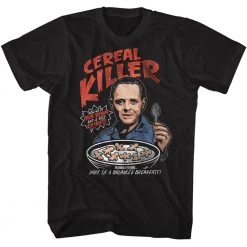American Classics Men's Silence Of The Lambs Cereal Killer Tee New