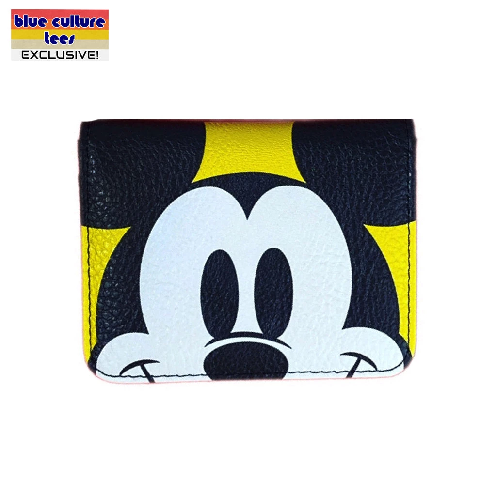 Buckle-Down Disney Mickey Mouse Bi-fold Card Wallet - Blue Culture Tees Exclusive 1 Buckle-Down Disney Mickey Mouse Bi-fold Card Wallet - Blue Culture Tees Exclusive