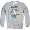 Trevco Men's NASA Shuttle Crewneck Sweatshirt New