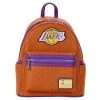 Loungefly NBA Los Angeles Lakers Basketball Mini Backpack New