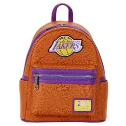 Loungefly NBA Los Angeles Lakers Basketball Mini Backpack New