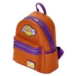 Loungefly NBA Los Angeles Lakers Basketball Mini Backpack New