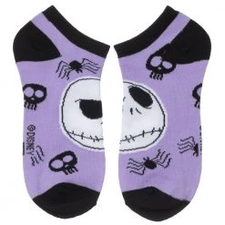 Bioworld Disney The Nightmare Before Christmas 5 Pair Ankle Socks