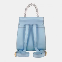 New Danielle Nicole Disney The Little Mermaid Flounder Monogram Mini Backpack