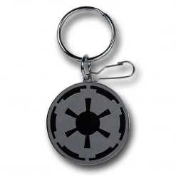 Monogram Star Wars Empire Logo Enamel Key Chain New