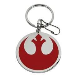 Monogram Star Wars Rebel Logo Enamel Key Chain New