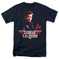 Trevco Men's Top Gun Wingman Goose Tee New