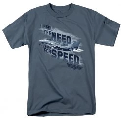 Trevco Men's Top Gun Need For Speed Tee