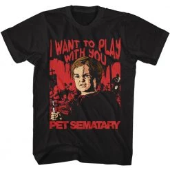 American Classics Men's Pet Sematary I Want To Play Tee