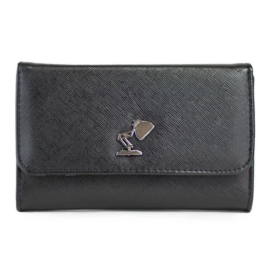 Buckle-Down New Disney Pixar Luxo Lamp Silver Enamel Flap Wallet 1 Buckle-Down New Disney Pixar Luxo Lamp Silver Enamel Flap Wallet