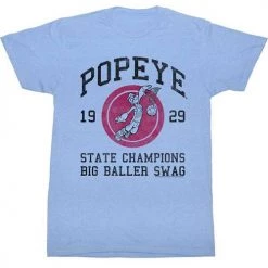 American Classics New Men's Popeye Big Baller Swing Lightweight Tee