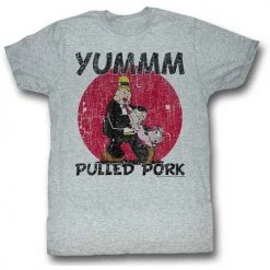 American Classics Men's Popeye Pulled Pork Lightweight Tee New