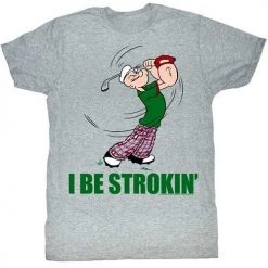 American Classics New Men's Popeye Strokin Lightweight Tee