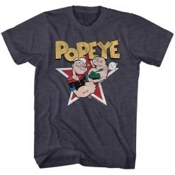 American Classics Men's Popeye Popeyestar Lightweight Tee