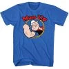 American Classics Men's Popeye Man Up Lightweight Tee New