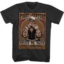 American Classics New Men's Popeye Fight Of The Century Lightweight Tee