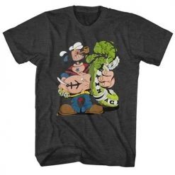 American Classics New Men's Popeye Woodhead Lightweight Tee